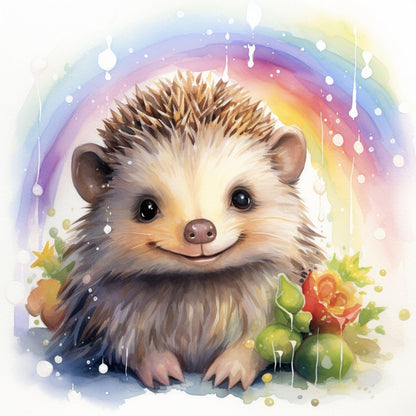 Hedgehog | Diamond Painting