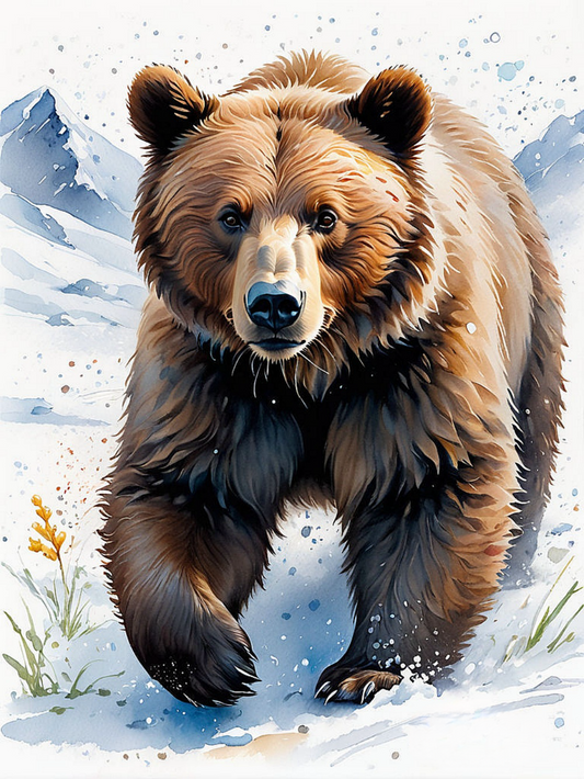 Brown Bear | Diamond Painting