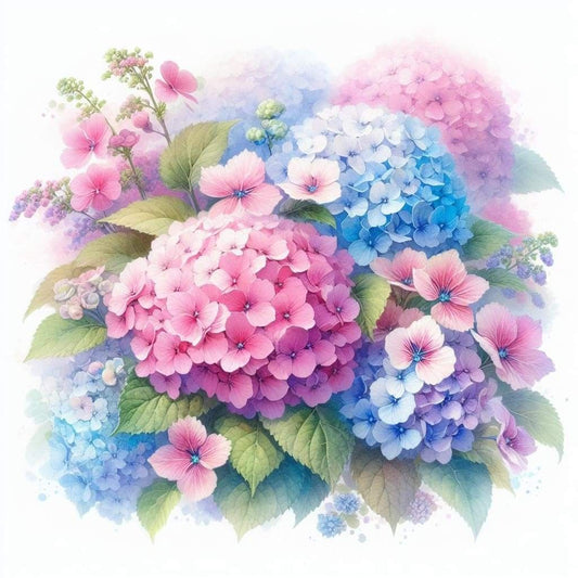 Hydrangea | Diamond Painting