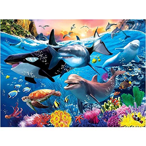 Dolphin | Cross Stitch Embroidery