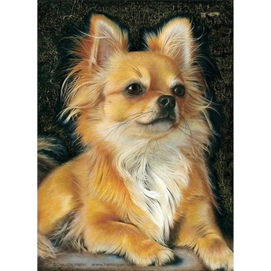 Sad Dog Chihuahua | Diamond Painting