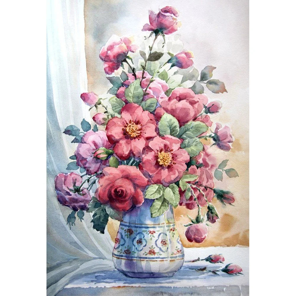 Beautiful Flower | Diamond Painting