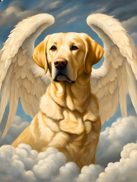 Yellow Labrador Dog | Diamond Painting