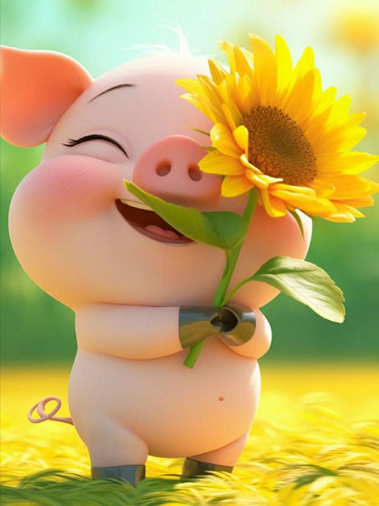 Pig | Diamond Painting