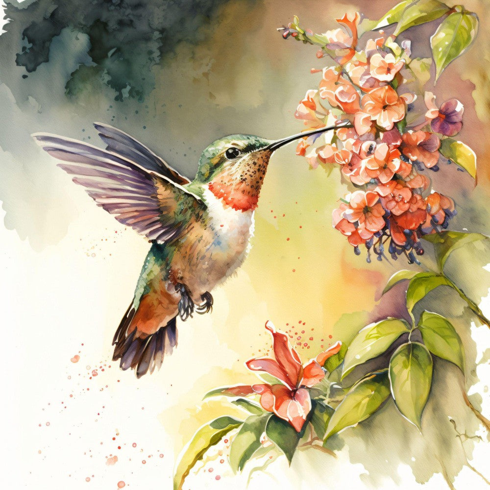 Hummingbird | Diamond Painting