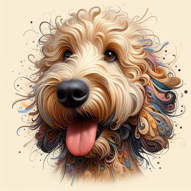 Labradoodle Dog | Diamond Painting