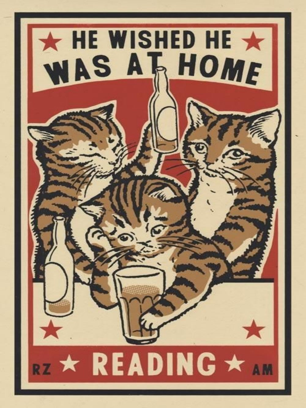 Drunk Cats | Diamond Painting