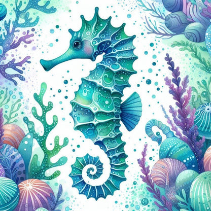 Seahorse | Diamond Painting