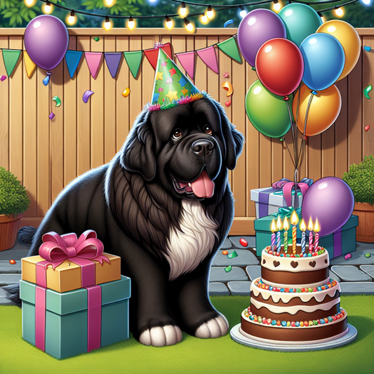 Newfoundland Dog | Diamond Painting