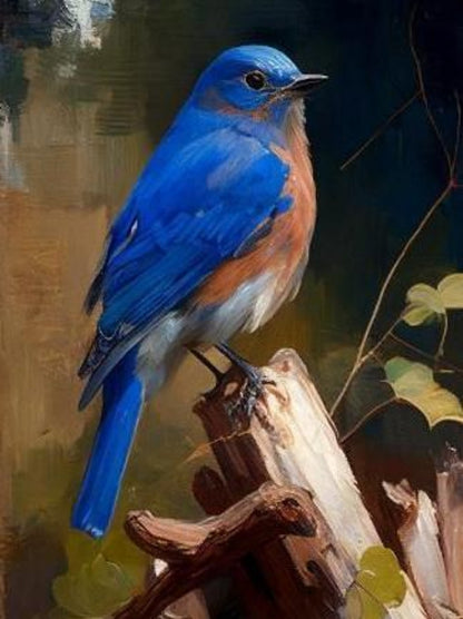 Blue Bird | Diamond Painting