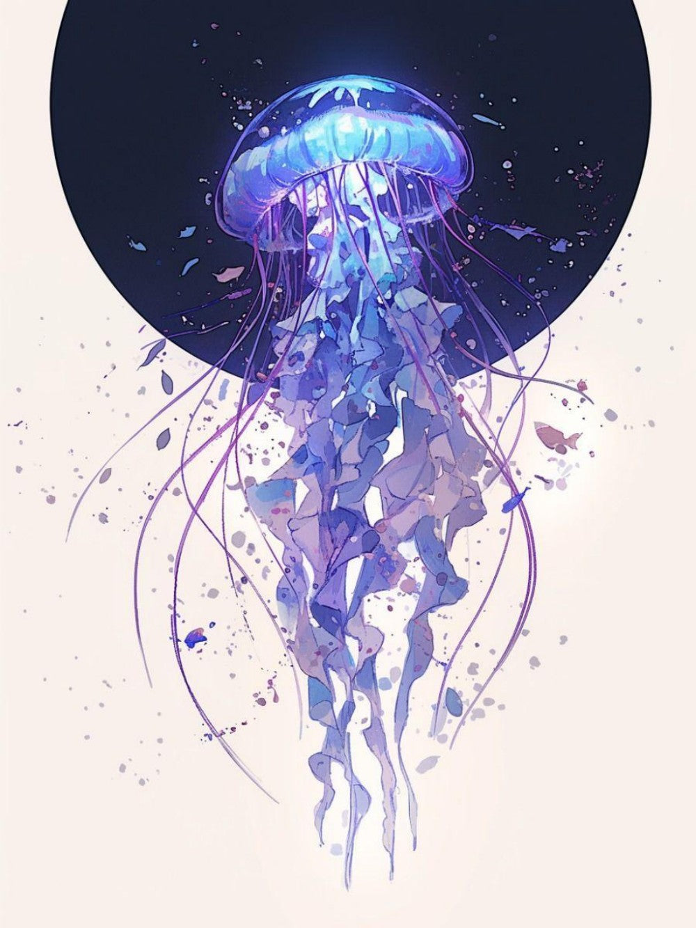 Jellyfish | Diamond Painting