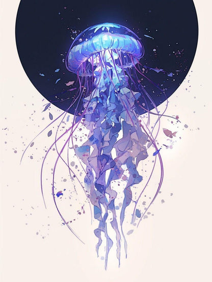 Jellyfish | Diamond Painting