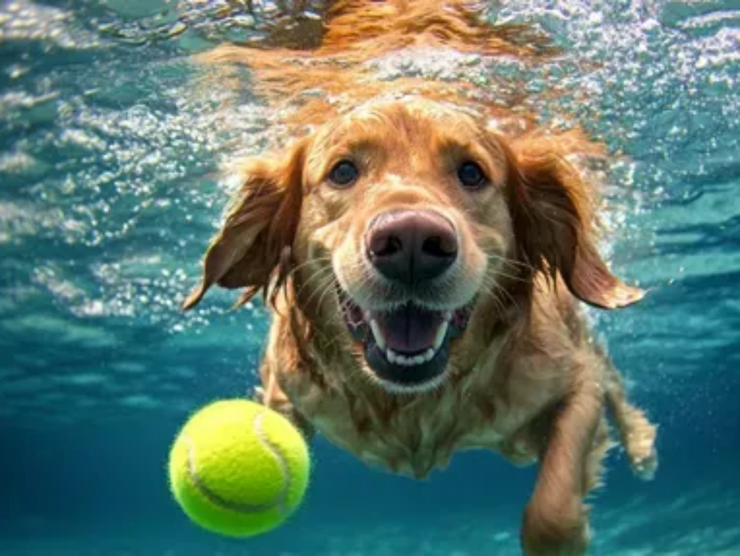 Underwater Dog | Diamond Painting