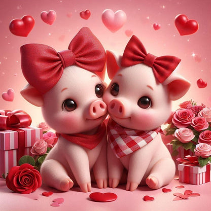 Pig | Diamond Painting