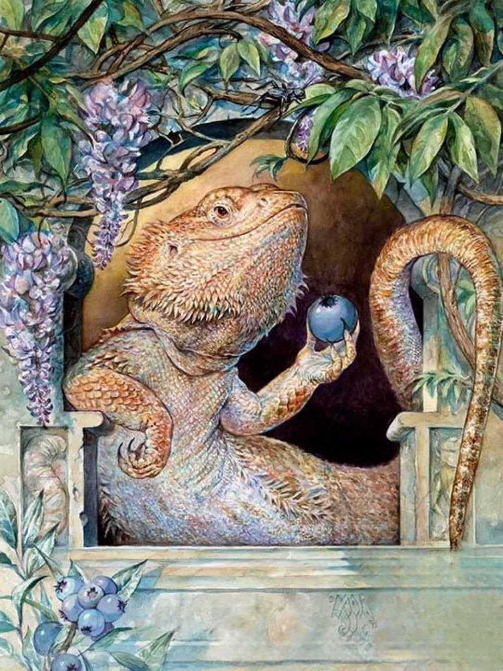 Bearded Dragon | Diamond Painting