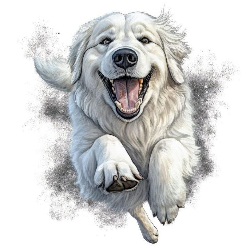 Great Pyrenees Dog | Diamond Painting