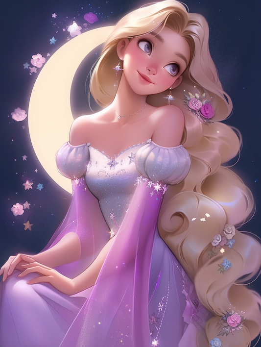 Beautiful Princess | Diamond Painting