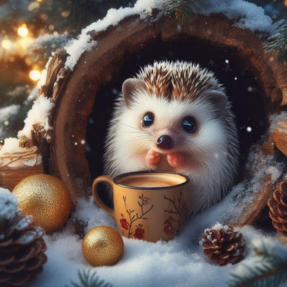 Hedgehog | Diamond Painting