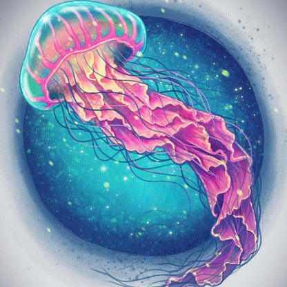 Jellyfish | Diamond Painting