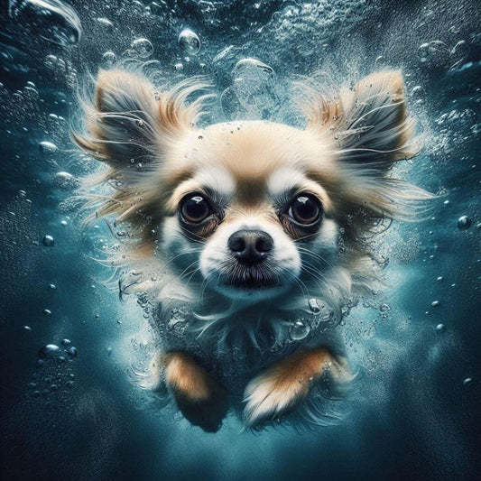 Underwater Dog | Diamond Painting