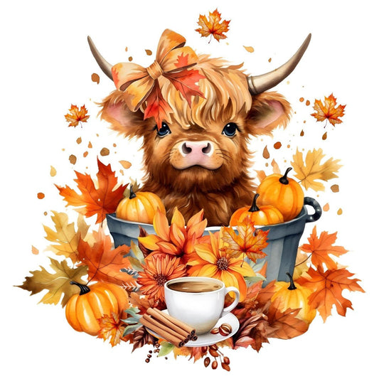 Highland Cow | Diamond Painting