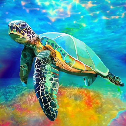Turtle | Diamond Painting