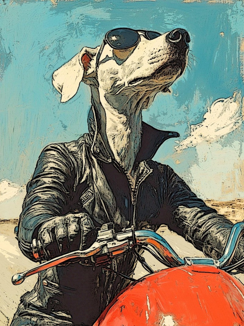 Whippet Dog | Diamond Painting