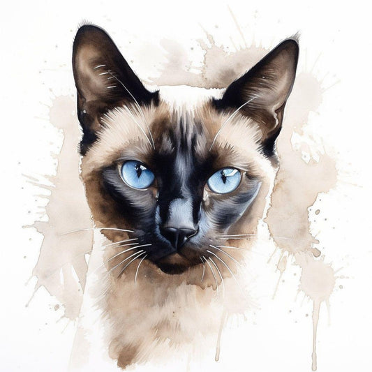Siamese Cat | Diamond Painting