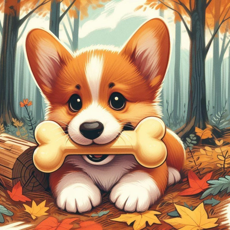 Corgi Dog | Diamond Painting