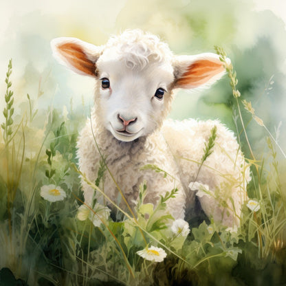 Sheep | Diamond Painting