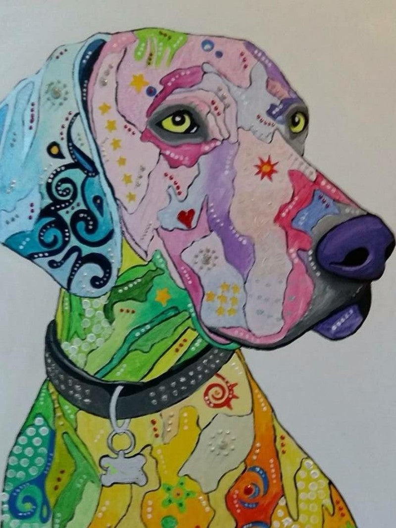 Weimaraner Dog | Diamond Painting