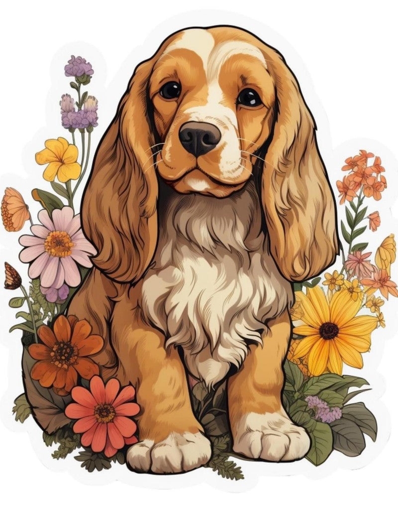 Cocker Spaniel Dog | Diamond Painting