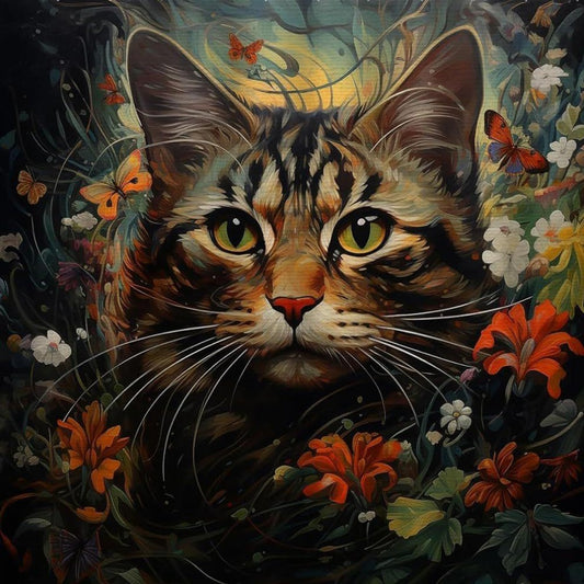 Tabby Cat | Diamond Painting