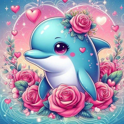 Dolphin | Diamond Painting