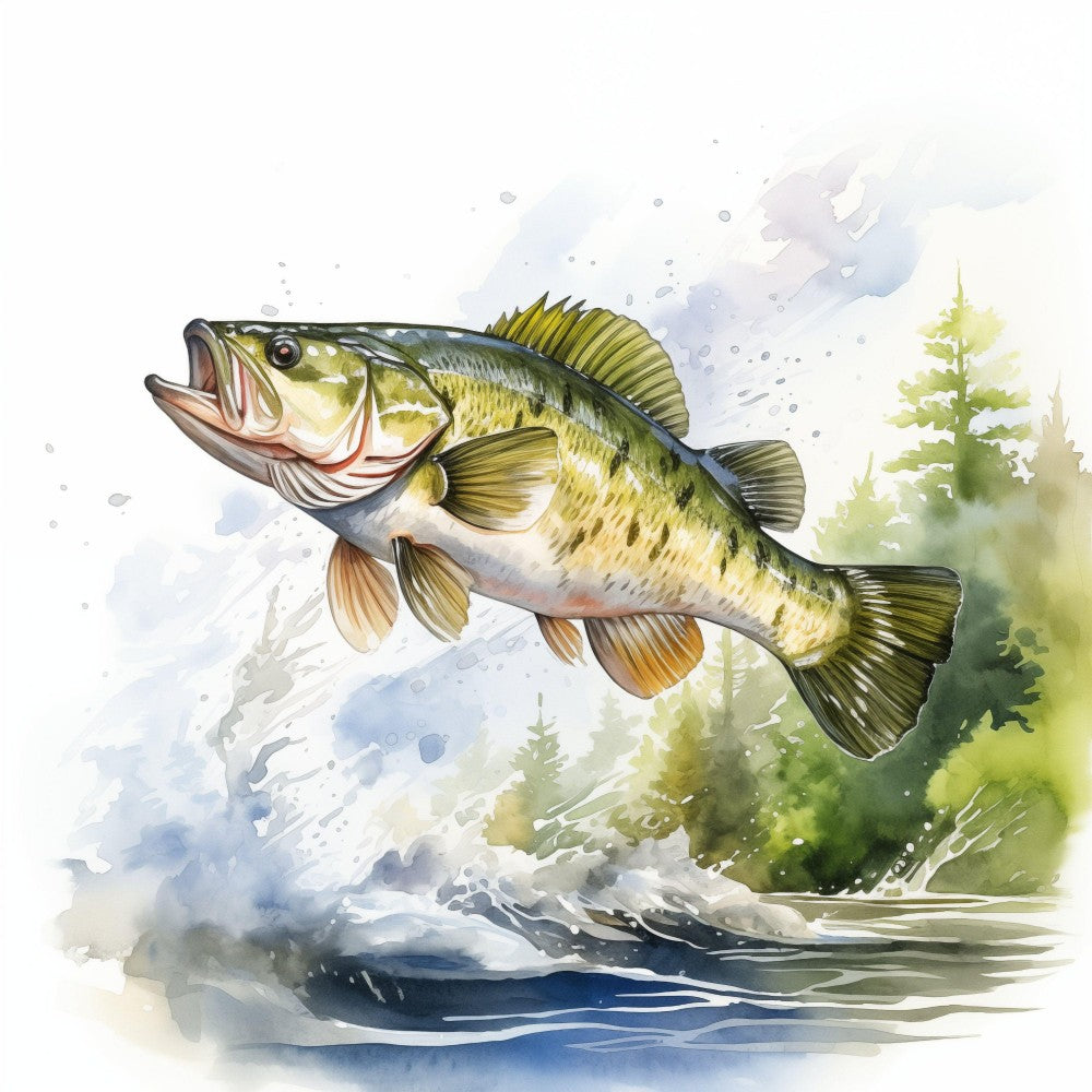 Bass Fish | Diamond Painting