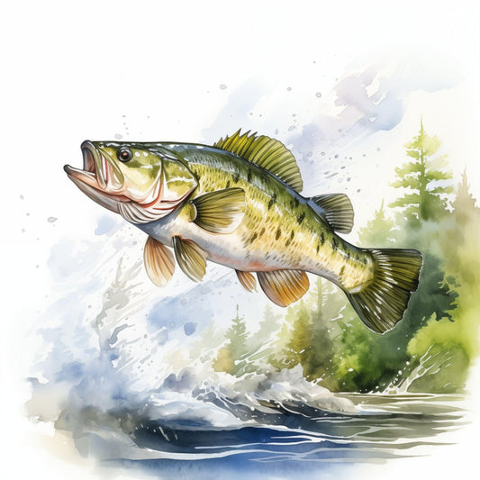 Bass Fish | Diamond Painting