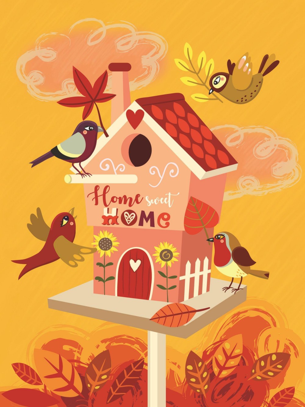 Bird House | Diamond Painting