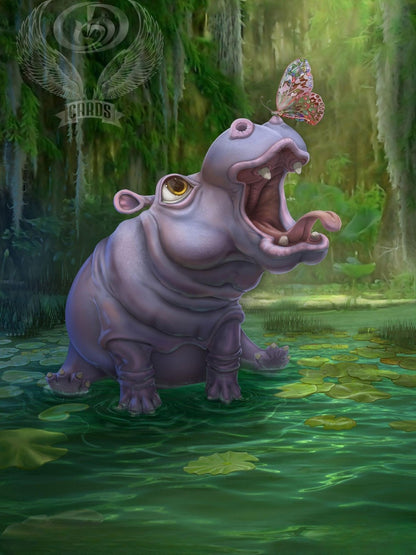 Hippo | Diamond Painting