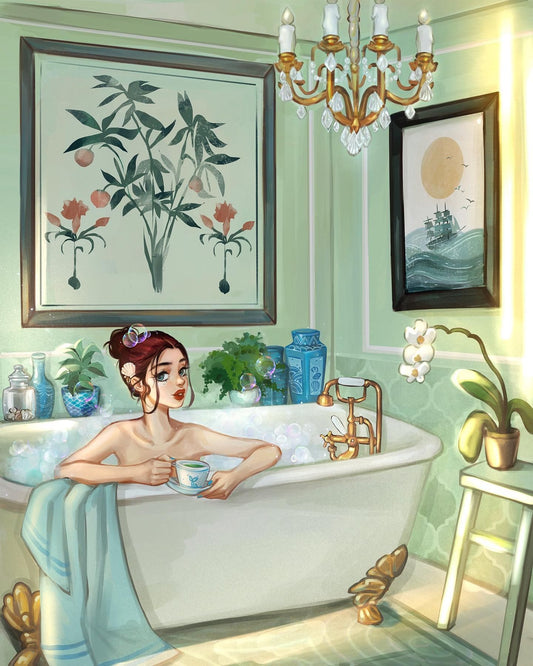 Bathtub | Diamond Painting