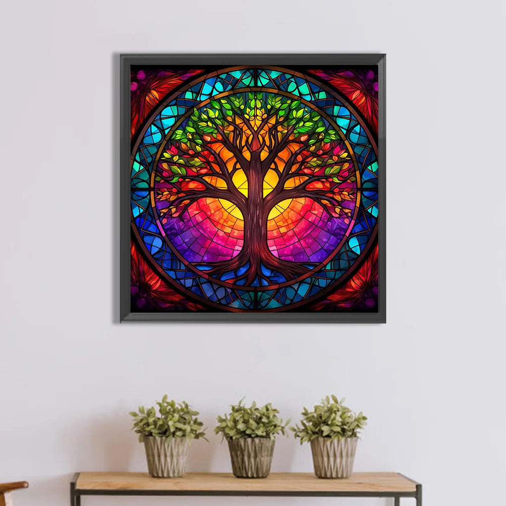 Trees Flower | Diamond Painting