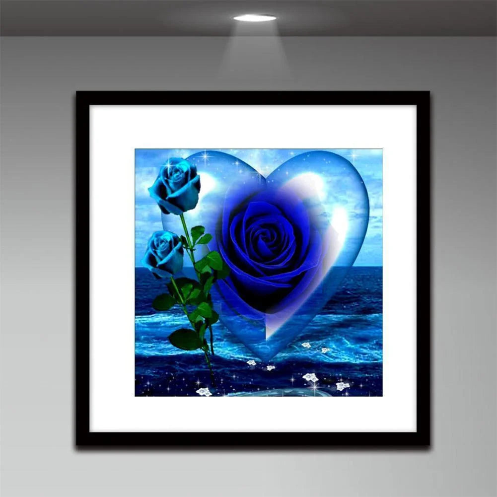 Blue Flower | Diamond Painting