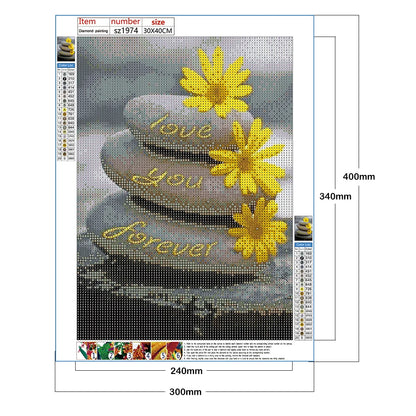 Stone Flower | Diamond Painting