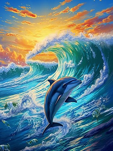 Dolphin | Cross Stitch Embroidery