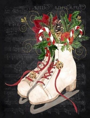 Ice Skates | Diamond Painting