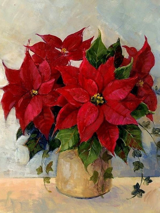 Poinsettia | Diamond Painting