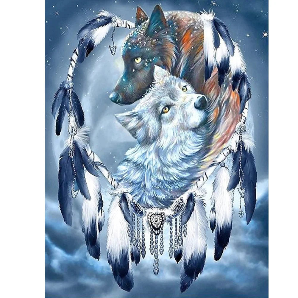 Wolf | Cross Stitch Embroidery