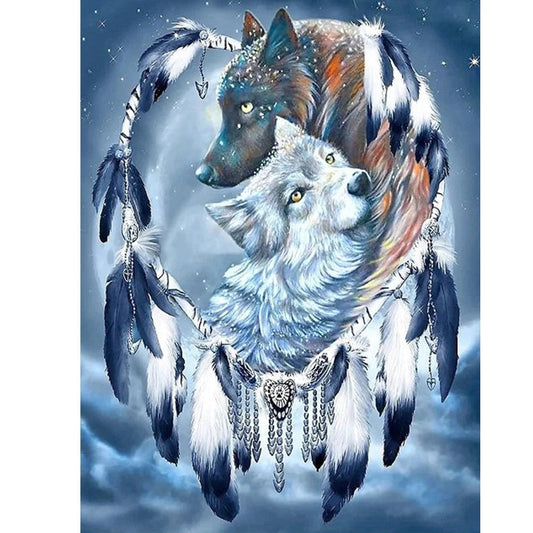 Wolf | Cross Stitch Embroidery