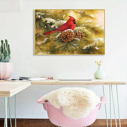 Cardinal Bird | Diamond Painting