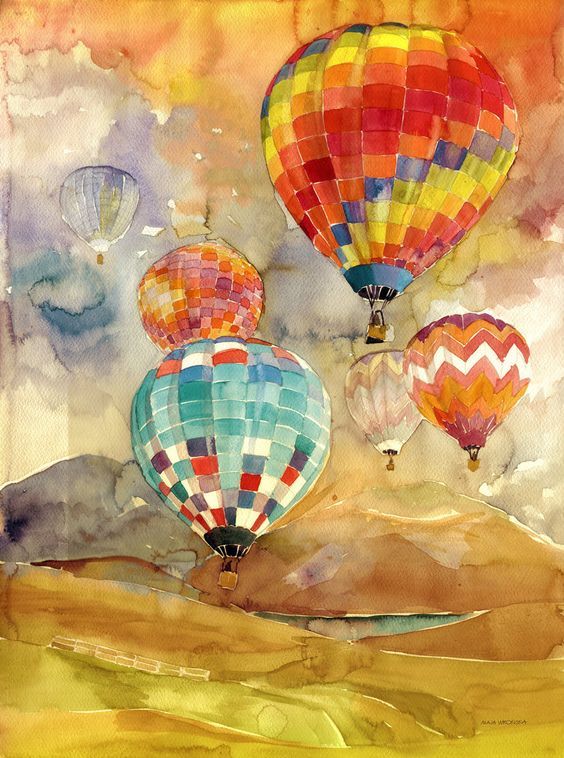 Hot Air Balloon | Diamond Painting