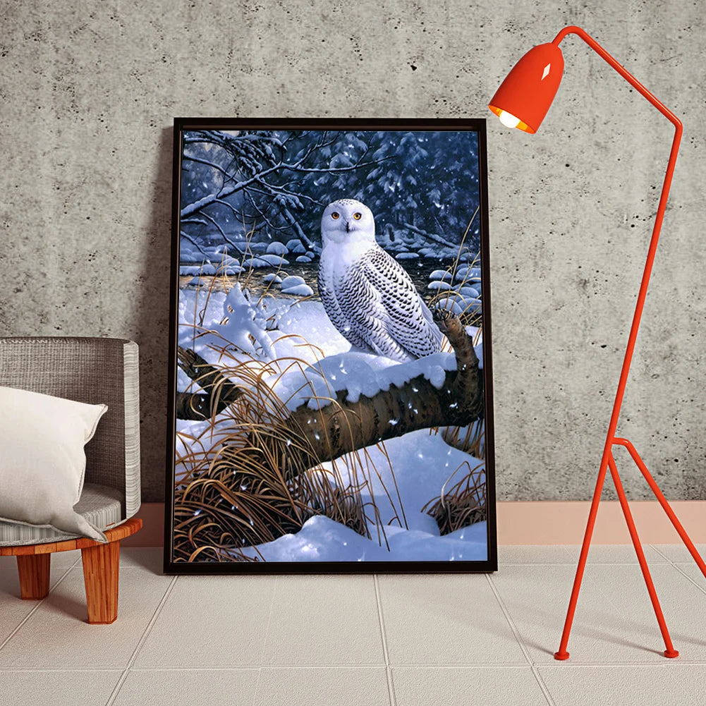 White Owl | Diamond Painting